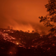 A scene in Clearlake Oaks, California, which the Ranch Fire tore through on August 5.